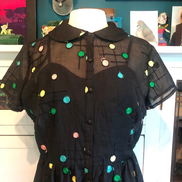 Voodoo Vixen Dresses & Skirts - Voodoo Vixen Dot dress